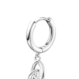 Celtic Knot Hoop Earrings