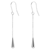Water Drop Tassel Earrings