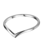 Stainless Steel Chevron Ring