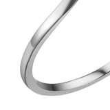 Stainless Steel Chevron Ring