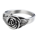 Vintage Rose Flower Ring