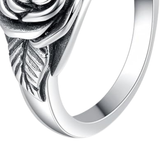 Vintage Rose Flower Ring