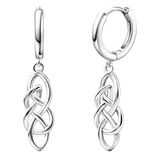 Celtic Knot Hoop Earrings